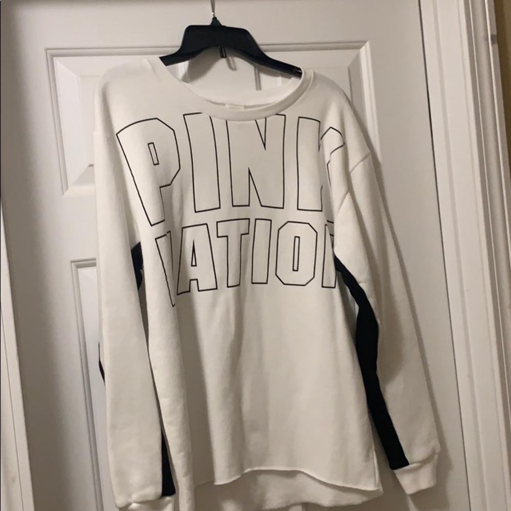 pink nation sweatshirt